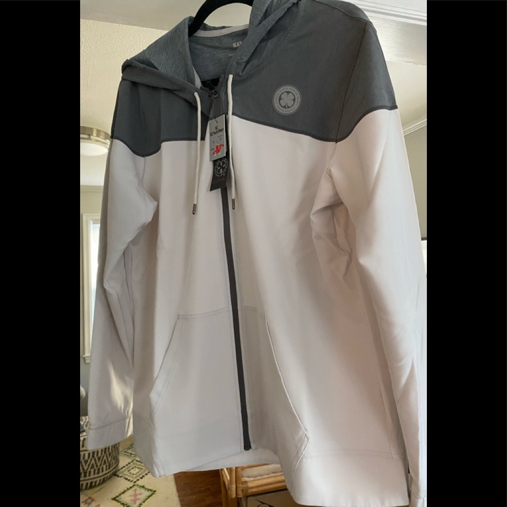 BLACK CLOVER LADIES GOLF JACKET XL NWT